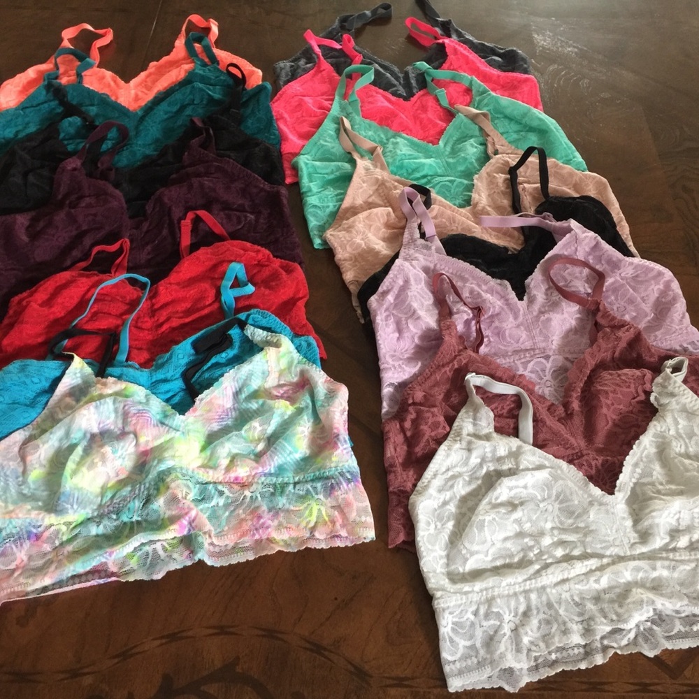Victoria's Secret Bralettes 15 different colors